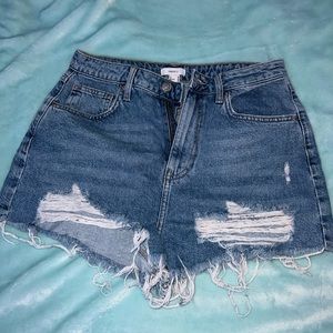 Forever 21 high waisted Jean shorts!